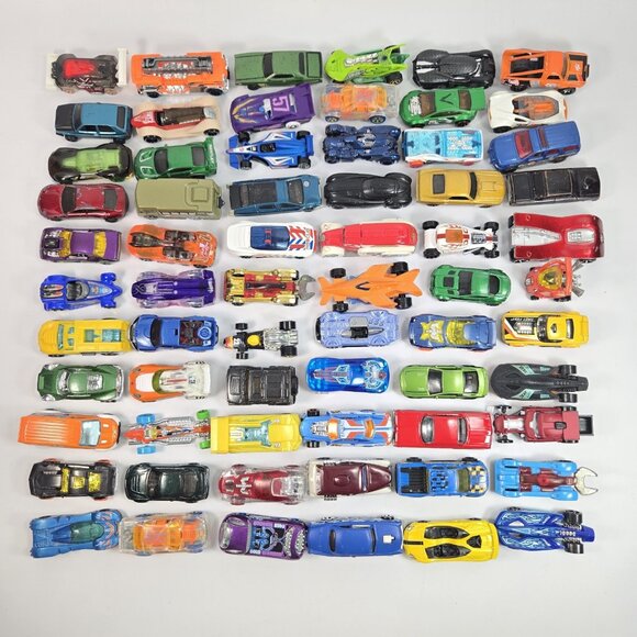 Hot Wheels Lot of Toy Cars Some Vintage Lot of 66 - Picture 2 of 9